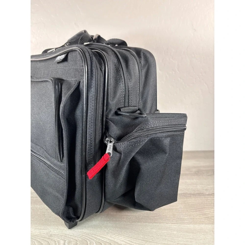 Hopkins Medical Products Rolling Med Bag with EZ-View: Waterproof, Black